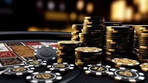 Suasana meja Live Casino AGS55 dengan dealer sungguhan dan antarmuka modern